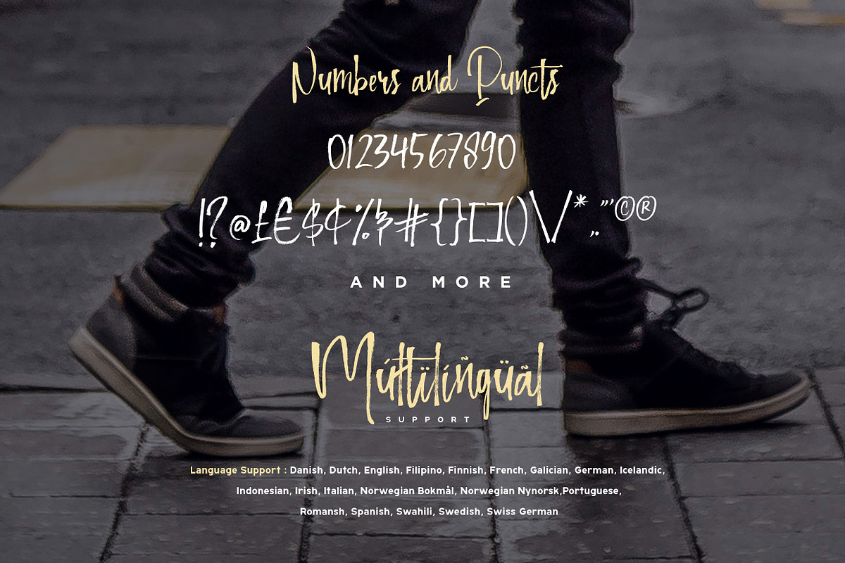 Keep Scrolling handwritten font, a Script Font by Ian Irwanwismoyo (Photo 12 of 12)