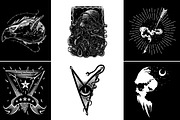 100 T-Shirt Designs Super Collection, an Animal Illustration by Design by sebrodbrick (Thumbnail 22 of 35)