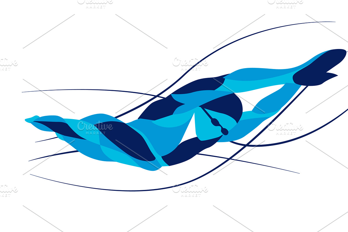 Set of stylized people in sport, an Illustration by Infinity Creativity (Photo 21 of 21)