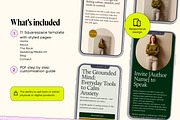 Minimalist Author Squarespace Design, a Squarespace Template by Template Twist Shop (Thumbnail 4 of 10)