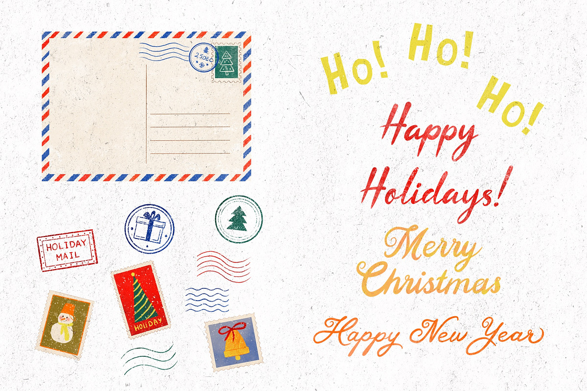 WINTER HOLIDAYS PACK, an Illustration by Maria Summer (Photo 6 of 24)