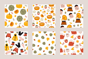 Cozy Autumn - Objects, Patterns