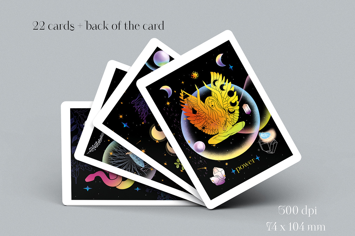 Oracle Cards Metaphorical, a Graphic by ArtOLB (Photo 3 of 5)