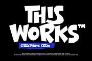 Greedy Loading Bold Display Font, a Sans Serif Font by Ronny Studio (Thumbnail 5 of 9)