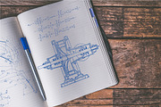 100 Blueprint Technology Brushes, a Brush Add-On by xresch (Thumbnail 5 of 13)