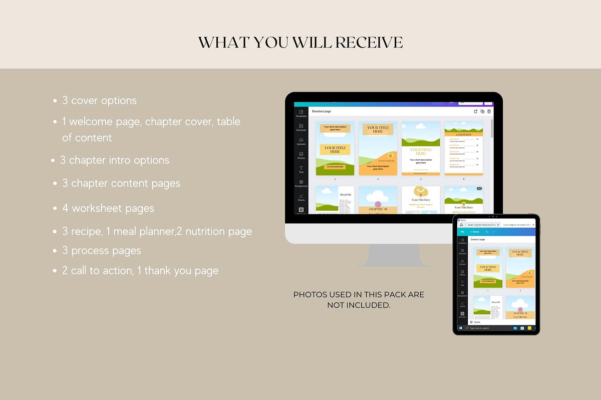 Lead Magnet Template Canva Coach