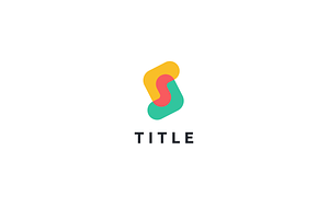 S Fun Blend Logo, a Branding & Logo Template by baqoos