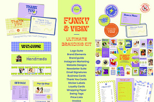 Ultimate Funky & Vibin Branding Kit
