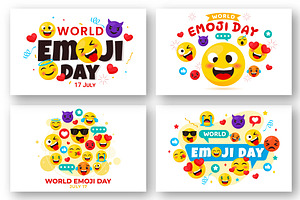 14 World Emoji Day Illustration