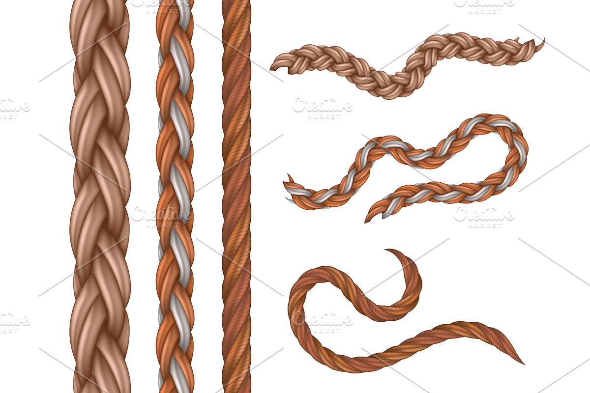Realistic vector nautical cables, a Background Graphic by Valerie Bodnar