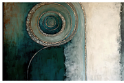 Baal Collection · Blue Spiral, a Texture Illustration by milatovar (Thumbnail 14 of 16)