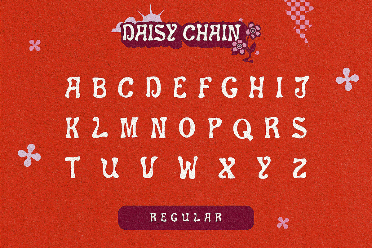 DAISY CHAIN / A Funky Display Face preview 2