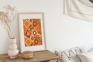 African Shapes: Graphics Patterns