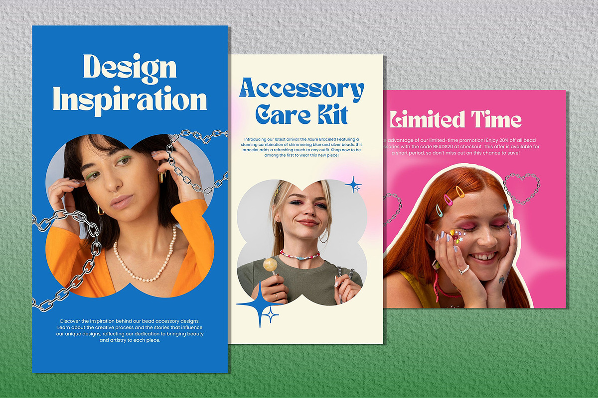 Komi - Beads Accessories Template, a Social Media Template by Invisual Studio (Photo 7 of 7)
