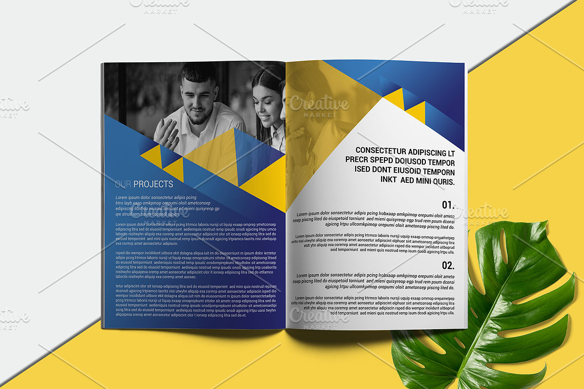 Company Profile Brochure - V06, a Brochure Template by Template Shop (Photo 8 of 9)