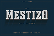 Mestizo, a Font by Mestizo Type Co. (Thumbnail 1 of 6)