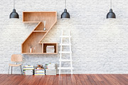 Bookshelf stock photo containing 3d and abc, a School & Education Photo by DigitalPen (Thumbnail 1 of 2)