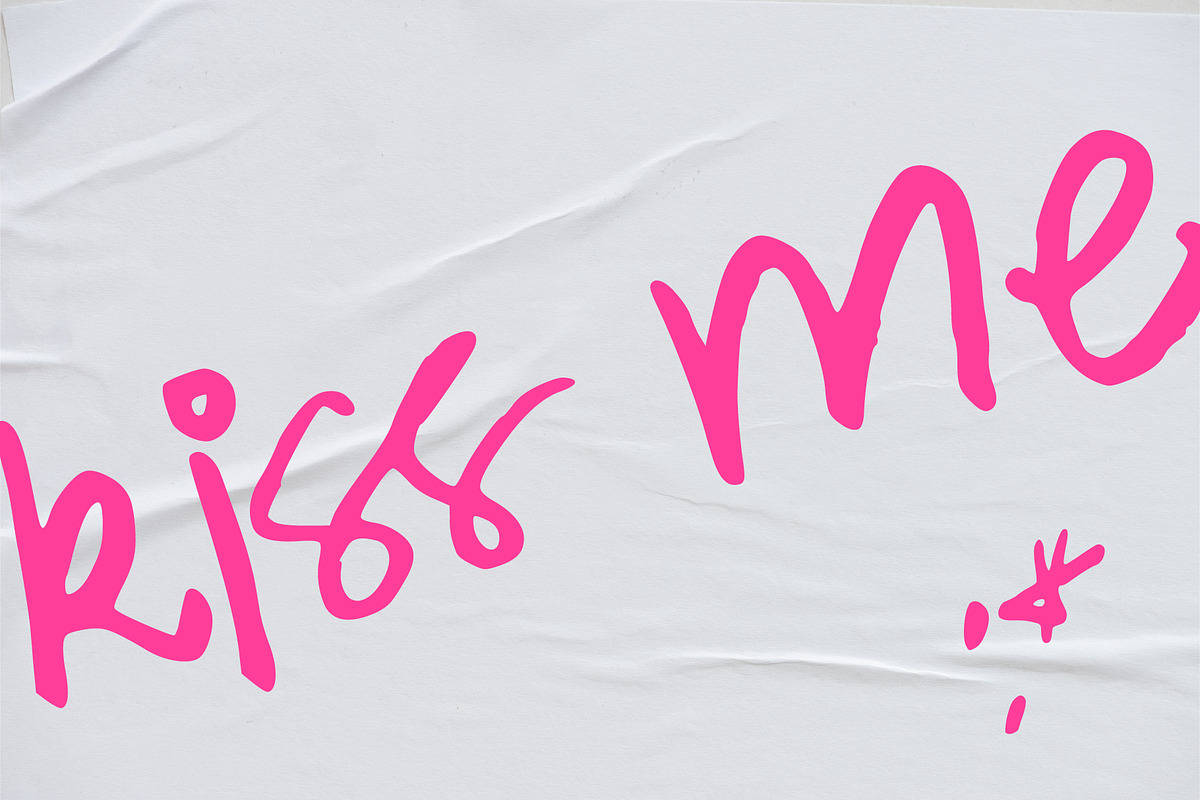 Love Notes Handwritten Font, a Handwritten Font by Fonts by Srishti (Photo 5 of 6)