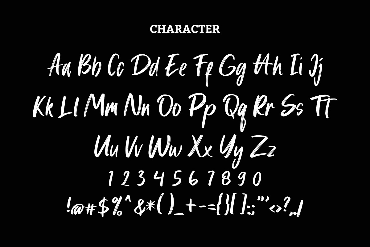 Wakeling Brush Font, a Script Font by Giant Design (Photo 10 of 10)