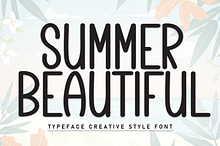 Summer Beautiful | Script Font