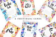 Wild and Free - Boho watercollor set, an Object Graphic by Kseniya_design (Thumbnail 12 of 14)