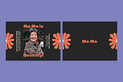 Ma Ma Birthday Invitation, an Invitation Template by Mountain Folk Creative (Thumbnail 1 of 6)