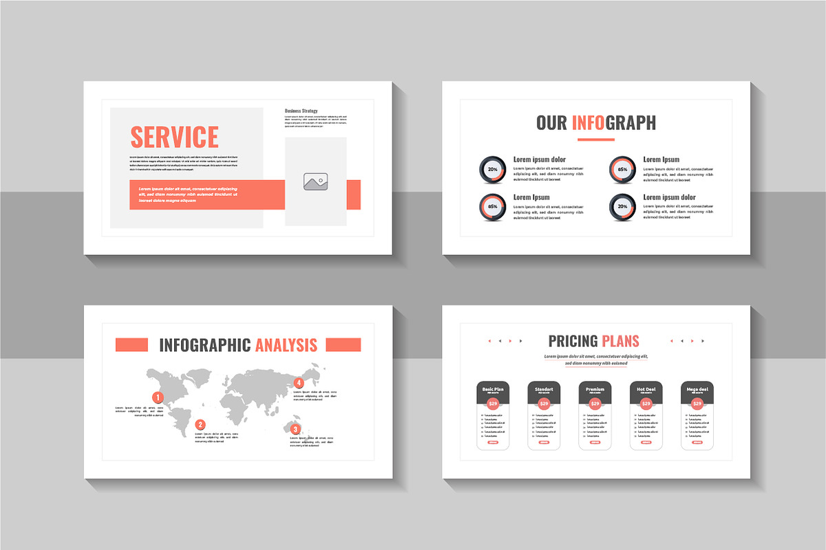 Modern Business Marketing Plan, a Presentation Template by Pavel_design (Photo 3 of 4)