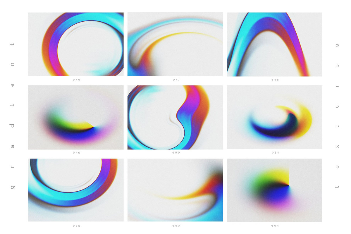 90 Gradient Backgrounds, a Texture Graphic by Inartflow (Photo 8 of 16)