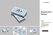 Business Card Mockup, a Product Mockup by ZifaraDesign (Thumbnail 1 of 11)