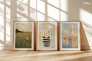 Gallery Wall Frame Mockup x3 - PSD, a Household Mockup by momomockps (Thumbnail 6 of 7)