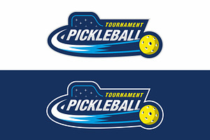 Pickleball Sports Logo Design, a Branding & Logo Template by swarnstudio