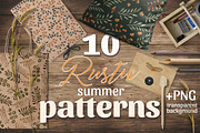 Wreath Creator Bundle&patterns, an Illustration by Gray Cat Graphics (Thumbnail 7 of 9)