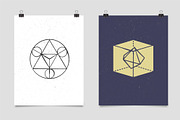 Geometric elements set, a Decorative Illustration by Marish (Thumbnail 4 of 4)