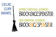 Walpurga Bold, a Sans Serif Font by Julia Bausenhardt (Thumbnail 5 of 5)