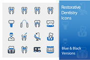 Restorative Dentistry Icons, an Icon by introwiz1 (Thumbnail 1 of 3)