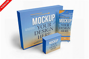 Trade Show Exhibition Booth Set PSD, an Advertising Mockup by Bruno's Shop (Thumbnail 1 of 3)