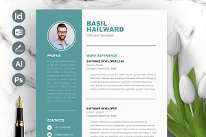 Software Developer CV Template