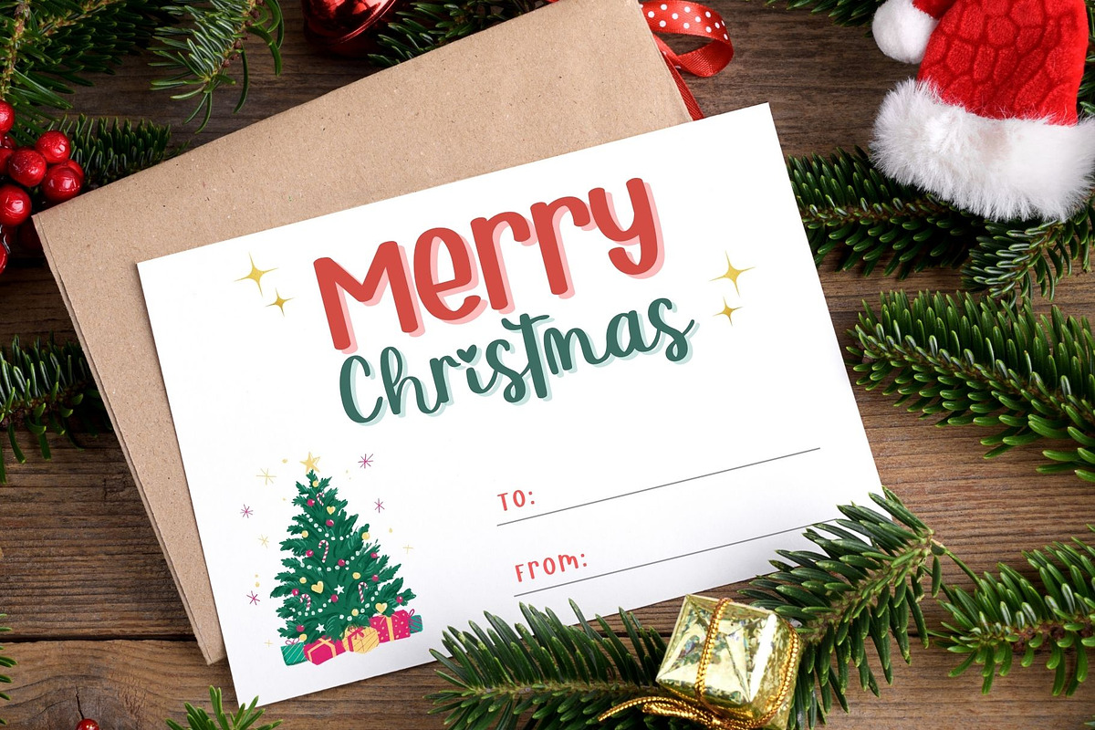 Hello Christmas - Font Duo, a Handwritten Font by AnningArts (Photo 2 of 9)
