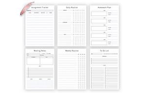 Ultimate Study Planner Bundle Pack