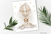 Teddy bear neutral gender clipart., an Animal Illustration by Solo Art Original (Thumbnail 8 of 8)