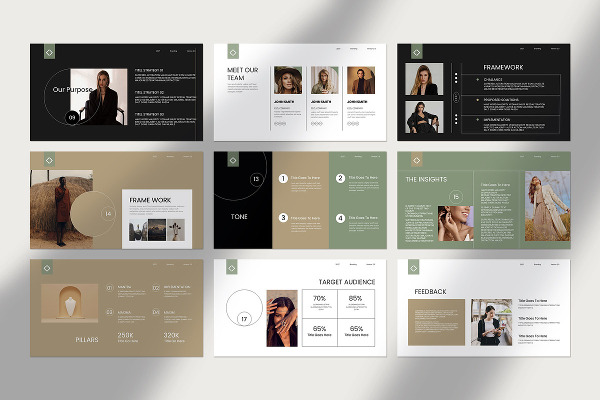 Brand Strategy Presentation Template, a Presentation Template by Pradaxa (Photo 4 of 5)