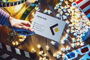 24 Business Card Mockup #1, a Mockup by Walentin (Thumbnail 8 of 25)