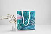Underwater Garden, a Background Graphic by Curve Design (Thumbnail 2 of 7)