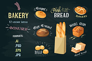 Bakery assortment vector pack, an Object Graphic by Seavector (Thumbnail 1 of 6)