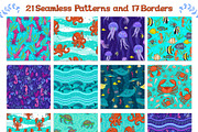 SEA CREATURES, an Animal Illustration by Irina Skaska (Thumbnail 4 of 12)