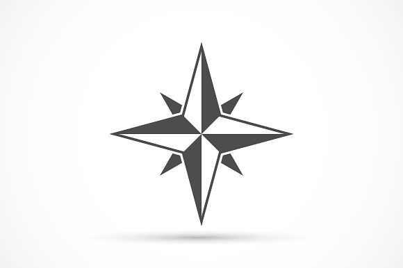 Wind Rose Icon