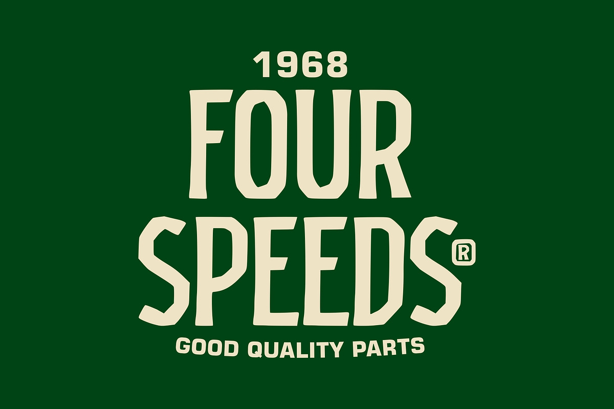 GR HOFBURG – Retro Industrial, a Sans Serif Font by Garisman Std (Photo 11 of 11)