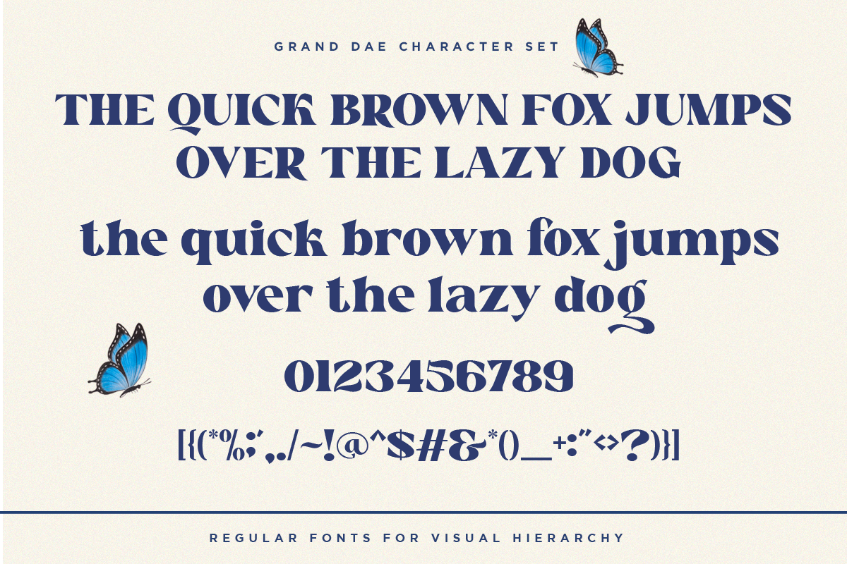 Grand Dae, a Serif Font by Say Studio (Photo 11 of 13)