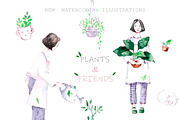 Plants & Friends, a Decorative Illustration by Knysh Ksenya (Thumbnail 6 of 11)