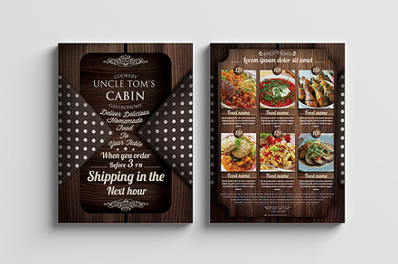 Food Delivery Flyer